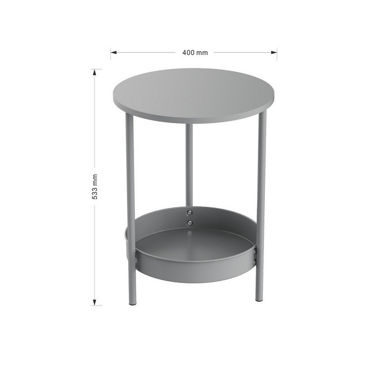 Прикроватный (журнальный) столик DSN-03777G, Grey