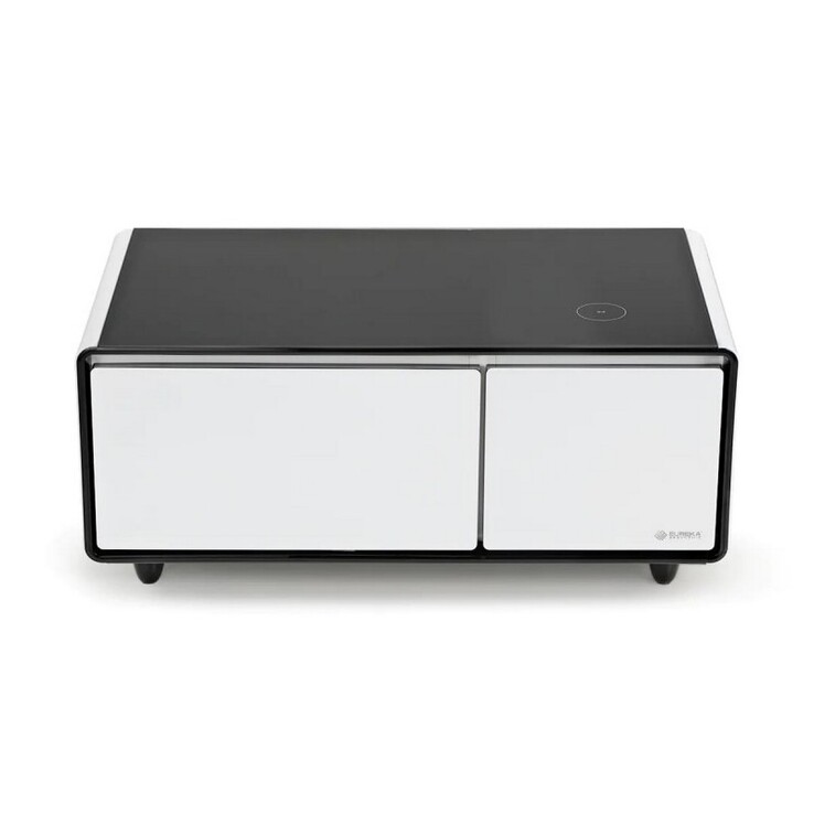 Умный кофейный столик с холодильником EUREKA TB90, White+Black