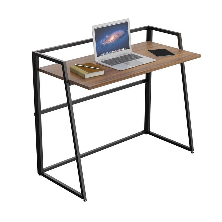 Складной письменный стол (для компьютера) EUREKA ERK-FD-02C с шириной 104 см, Cherry