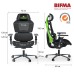 Эргономичное компьютерное кресло (для геймеров) Eureka TYPHON, Green